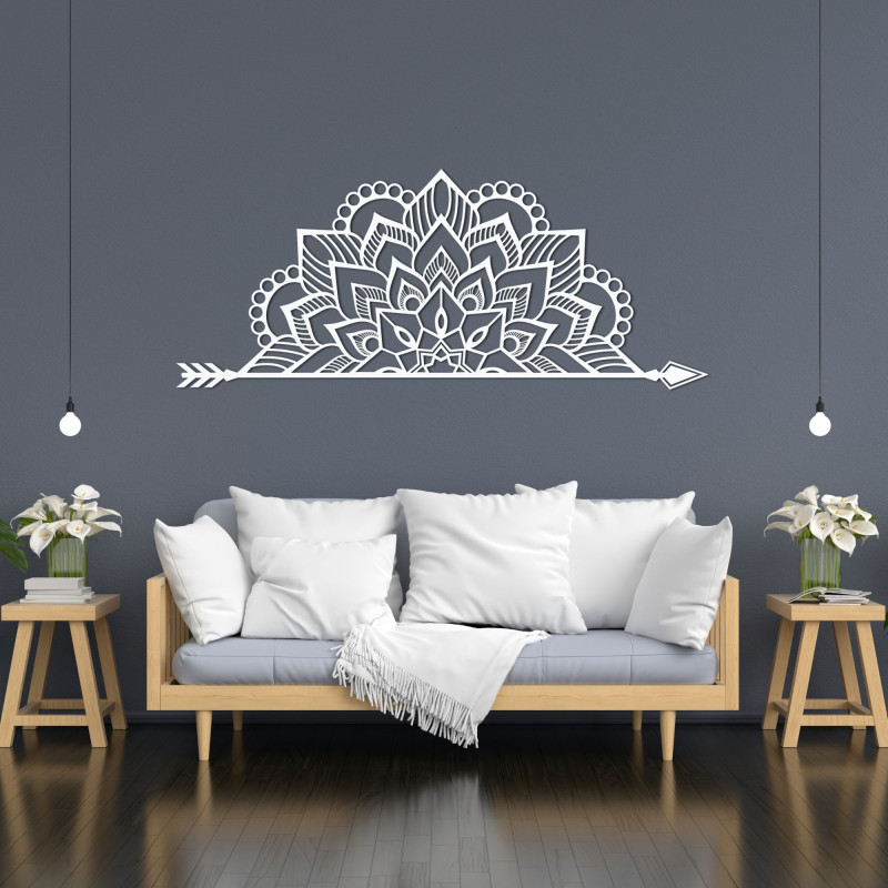 Fából készült mandala falra - ARONGE