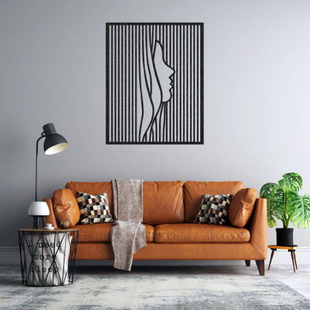 Arc optikai illúziója - modern belső dekorációs elem