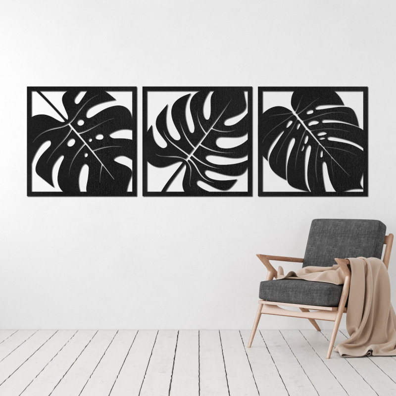 Természetes monstera faldekoráció - SELERE