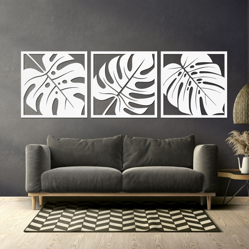 Természetes monstera faldekoráció - SELERE