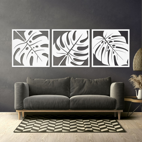 Természetes monstera faldekoráció - SELERE