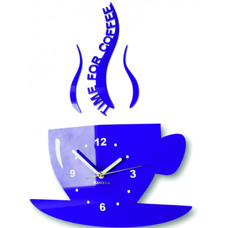 Modern plexiüvegből készült falióra. Trendi falióra ajándékba. X-momo óra. PMMA