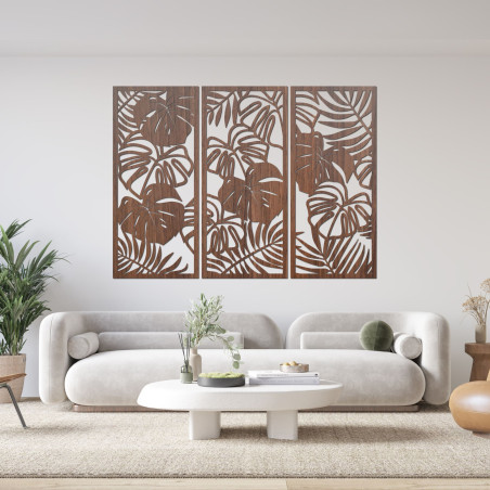 Trópusi levelek monstera és páfrány - LIBOGA