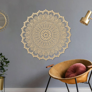 Gyógyító mandala a falon - Elegáns dekoráció az Ön belső...