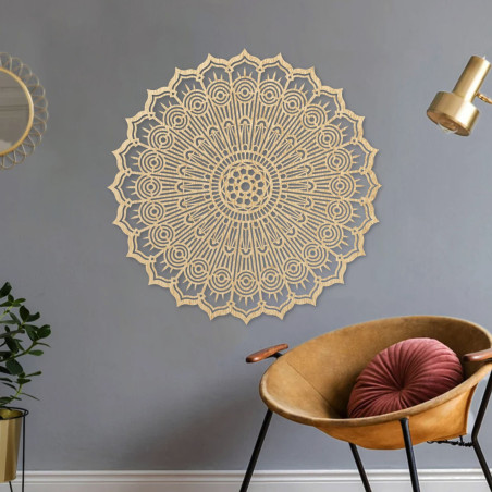 Gyógyító fali mandala - Elegáns fali dekoráció a belső térbe