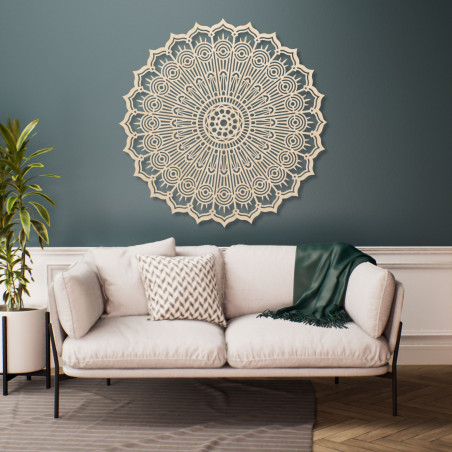 Gyógyító mandala a falon - Elegáns dekoráció az Ön belső terébe | LEER