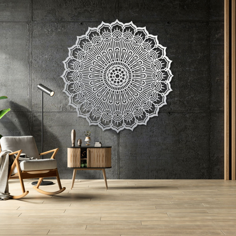 Gyógyító mandala a falon - Elegáns dekoráció az...
