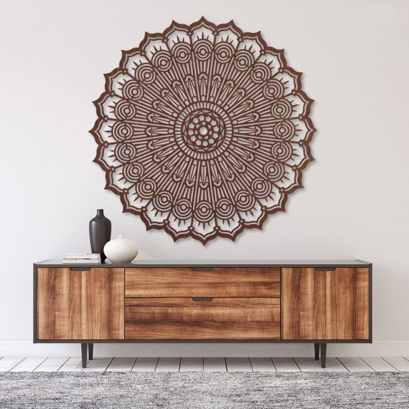 Gyógyító mandala a falon - Elegáns dekoráció az...