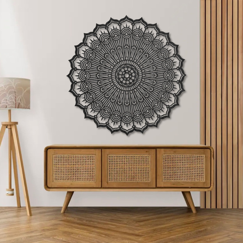 Gyógyító mandala a falon - Elegáns dekoráció az...