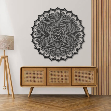 Gyógyító fali mandala - Elegáns fali dekoráció a belső térbe
