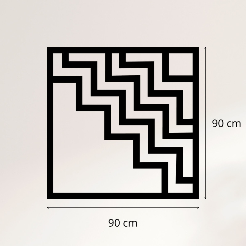 Fa geometrikus díszítő négyzet - FORNET