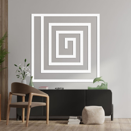 Fa spirál dekoráció