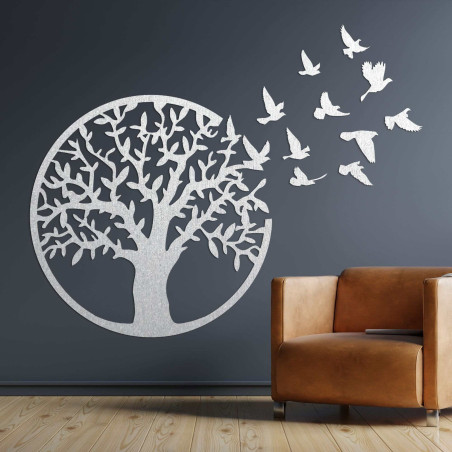 Wood birdie fali kép