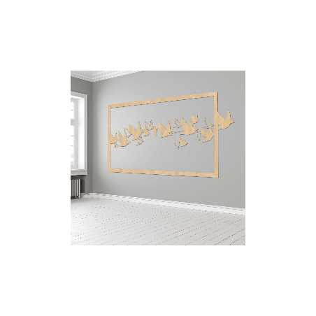 Madarak falfestménye - ORRO