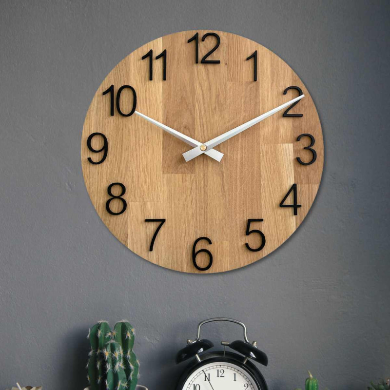 Falióra tömör tölgyfából - minimalista design UNITA