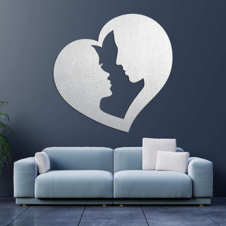 stílusos kép a falon