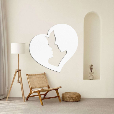 szerelmes kép a falon