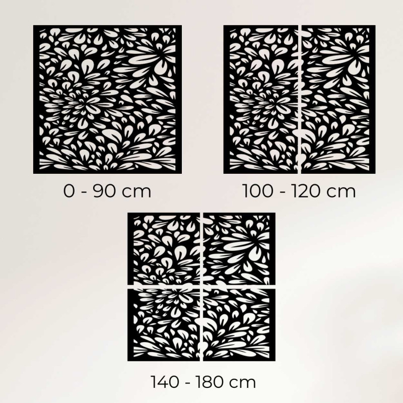 Kézzel készített fa dekoráció modern dizájnnal.