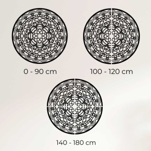 Mandala fa faldekoráció - JOKOPO