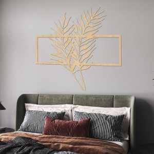 Fa kép minimalista levelekkel keretben - FERNS 2