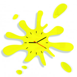 SENTOP Wall clock sun Z18K yellow