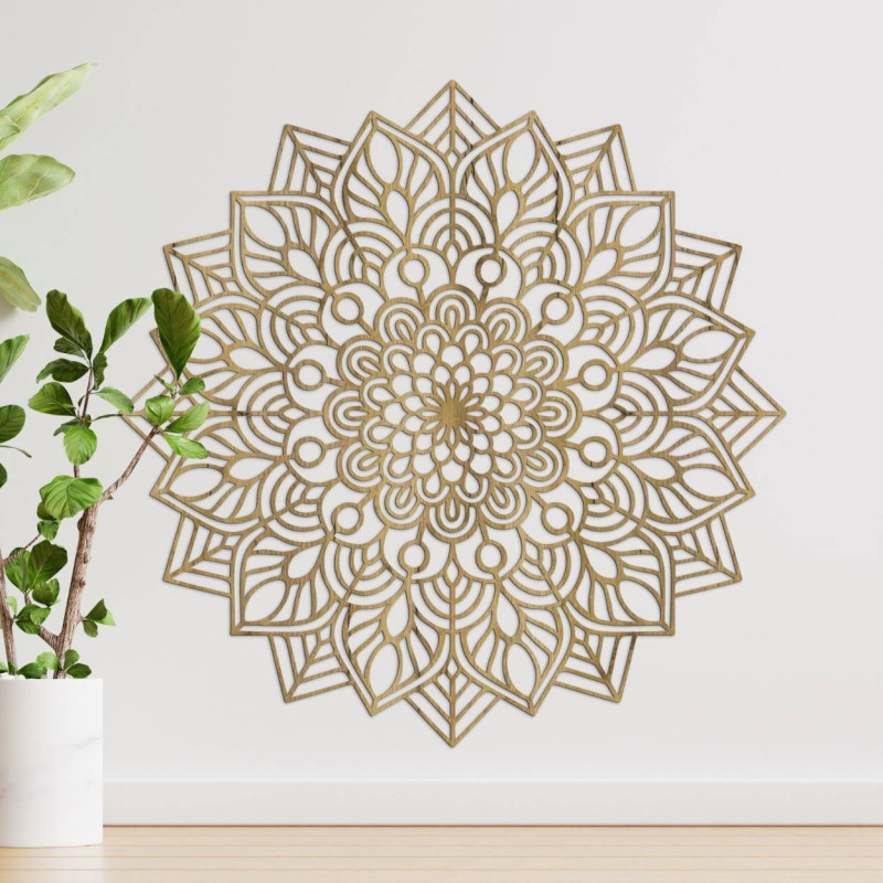 Ismétlődő formákkal rendelkező dísz, amely vizuális stabilitást teremt.