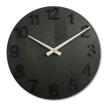 Minimalista faóra fém mutatókkal