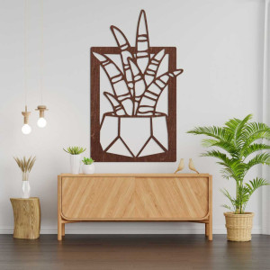 Modern kaktusz falfestmény - COCO