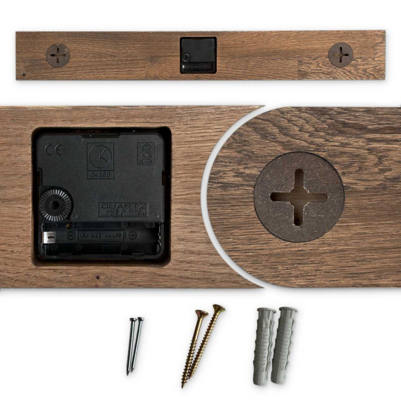 Időtlen falióra eredeti dizájnnal - DRAKARYS