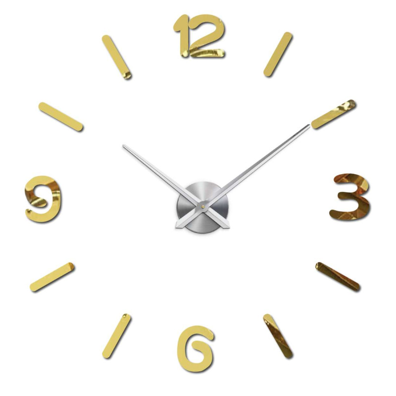 Stílusos, saját kezűleg elkészíthető falióra, amelyet te magad is testreszabhatsz - akár 130 cm-ig, kiváló minőségű plexiüvegből