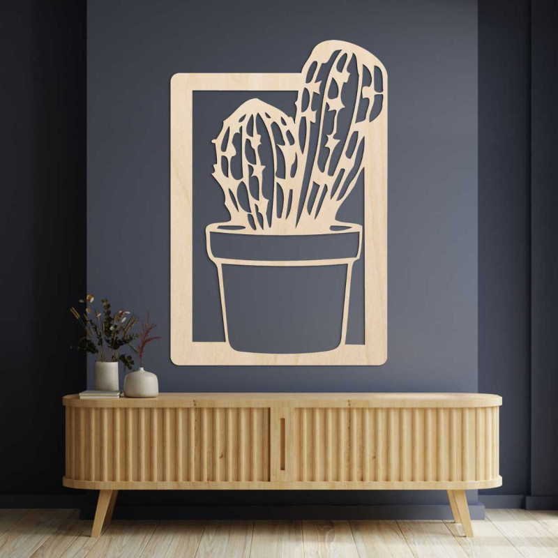 Faragott falfestés - CACTUS MAGNU | SENTOP