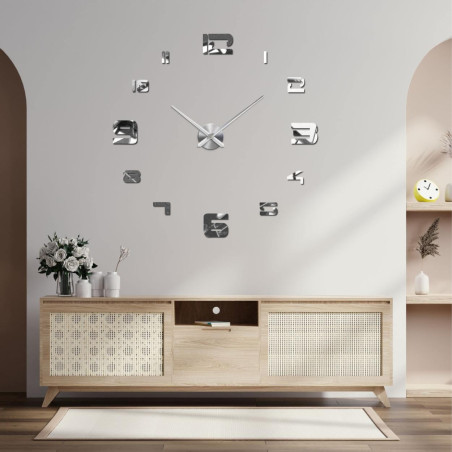 Elegáns plexiüvegből készült óra, állítható átmérővel akár 130 cm-ig. Elegáns plexiüvegből készült óra, állítható átmérővel akár 130 cm-ig.