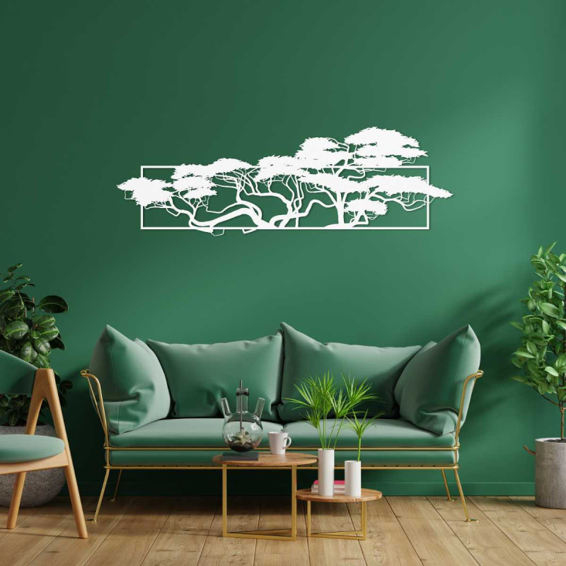 Luxus fa falióra modern dizájnnal konyhába vagy irodába.