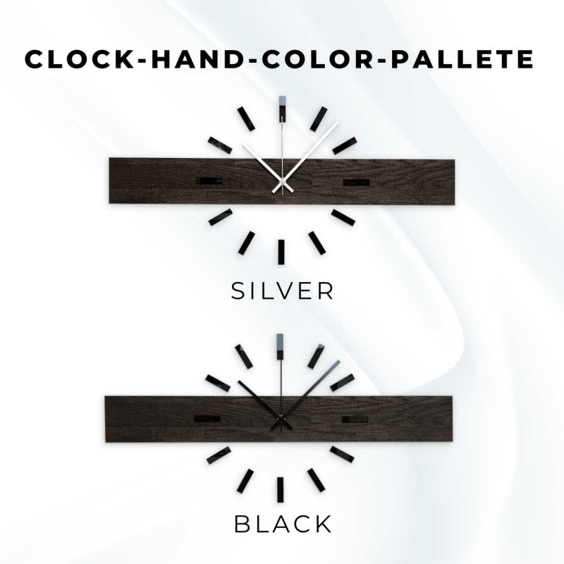 Egyszerű és olcsó faóra, mint univerzális fali dekoráció.