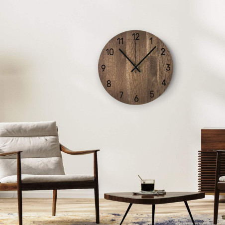 Minimalista faóra, mint design dekoráció