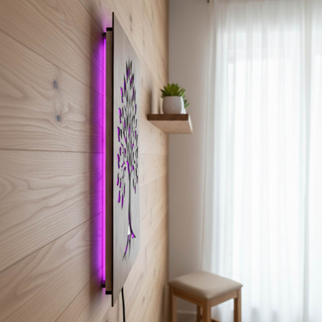 "Életfa" LED fali dekoráció, háttérvilágítással