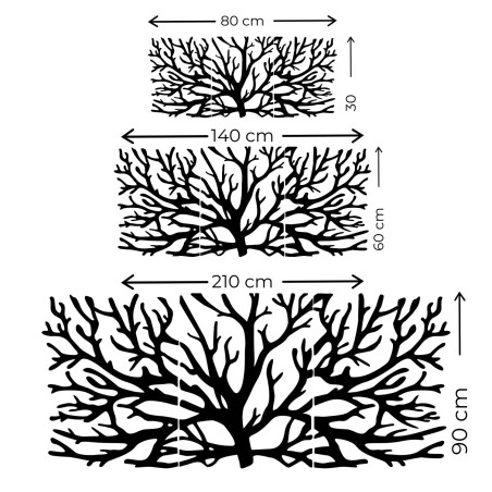 DIMENSION, Ökológiai fa faldekoráció életfa motívummal