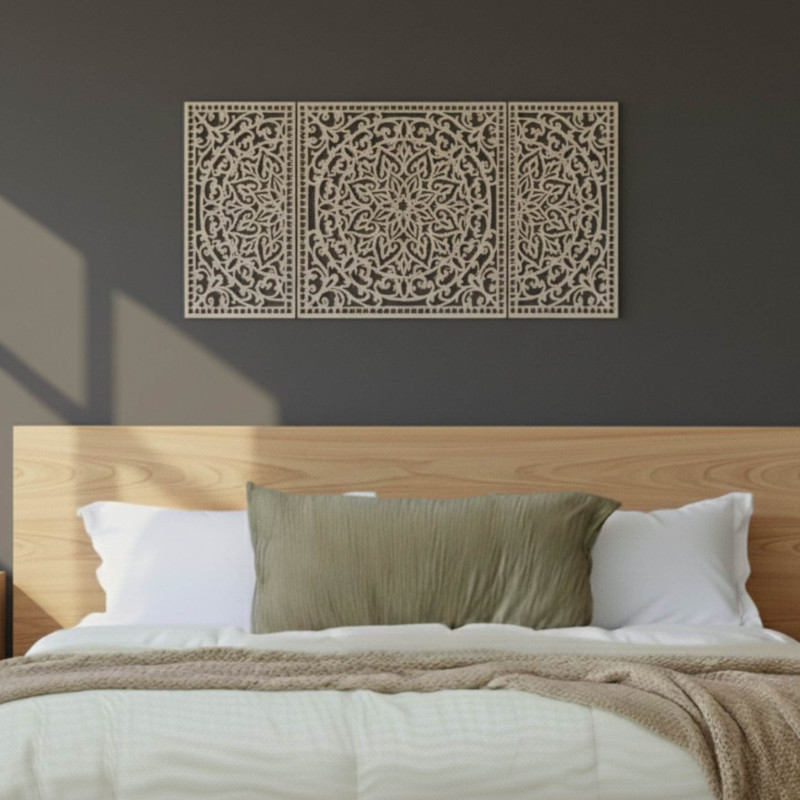 A kézzel faragott fa dekoráció harmóniát és stílust kölcsönöz