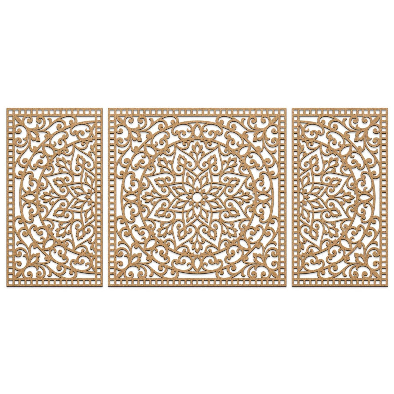 Elegáns HDF mandala, amely feldobja nappalija vagy irodája falait