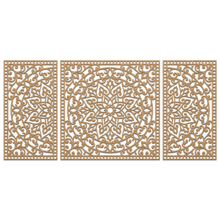 Elegáns HDF mandala, amely feldobja nappalija vagy irodája falait