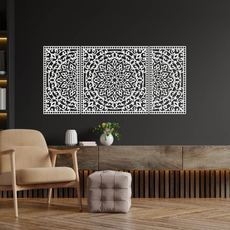 Elegáns HDF mandala, amely feldobja nappalija vagy irodája falait
