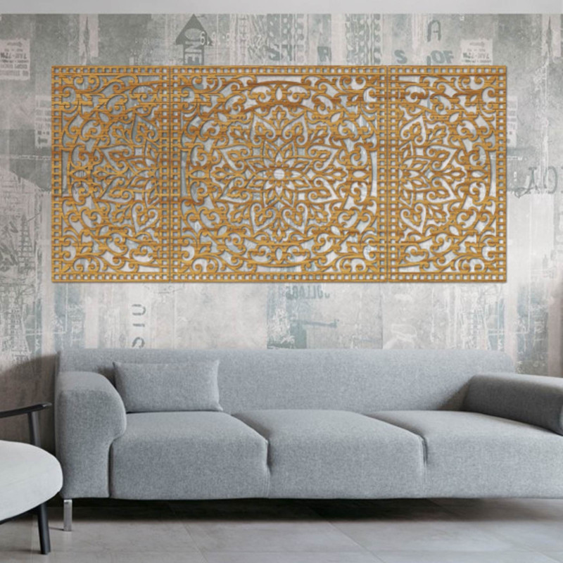 Fa faldekoráció Silhouette - modern és elegáns dizájn