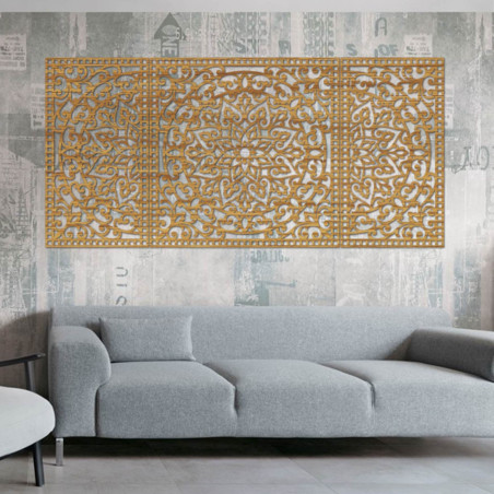 Fa faldekoráció Silhouette - modern és elegáns dizájn