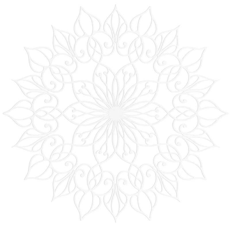 Mandala Életvirág fából - harmonikus lakberendezés