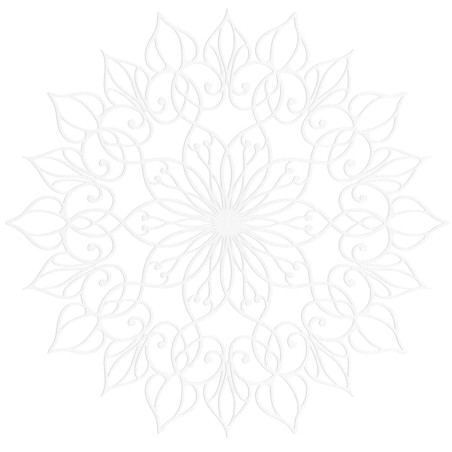 Mandala Életvirág fából - harmonikus lakberendezés