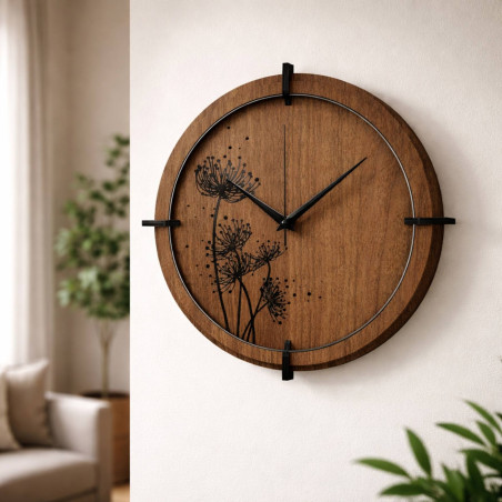 Minimalista dizájn és a sötét fa szépsége otthonodban.