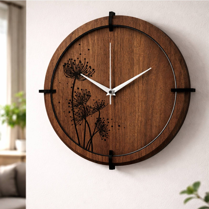 Minimalista dizájn és a sötét fa szépsége otthonodban.