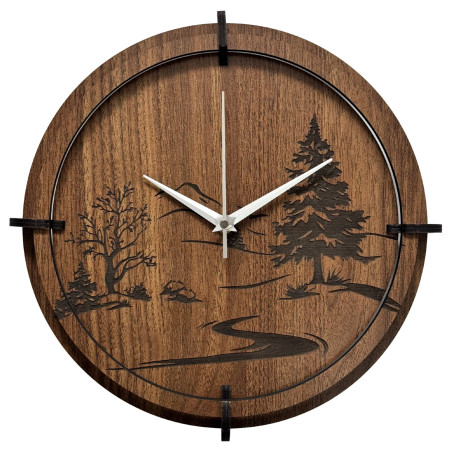 Teremtsen harmóniát otthonába egy elegáns, fából készült órával.