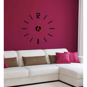 Modern óra a falon műanyagból készült. Saját gyártás, az X-momo 2