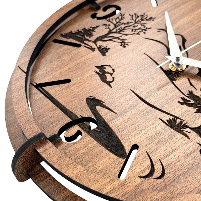 A természetes formatervezés békét és harmonikus hangulatot teremt a térben.